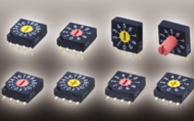 日本 NIDEC 尼得科 旋转拨码开关 SC-2010   耐溶剂性