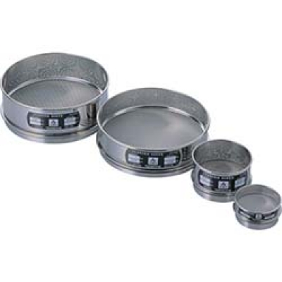 （株）テラオカ 12-0936-01 テラオカ　ふるい（内径）φ２００×（深さ）Ｈ４５（ｍｍ）目開き：５．６０（ｍｍ）