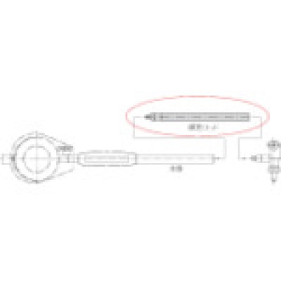日本三丰 Mitutoyo 953554 ミツトヨ　継ぎ足しロッド（９５３５５４）