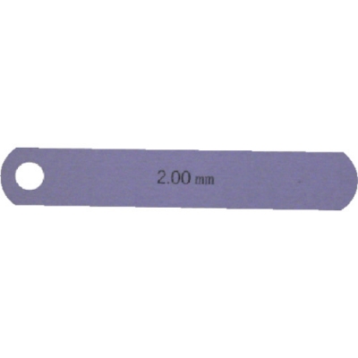 日本永井 DIA  75L2.00 ＤＩＡ　一般品すきまゲージリーフ２．００Ｘ７５