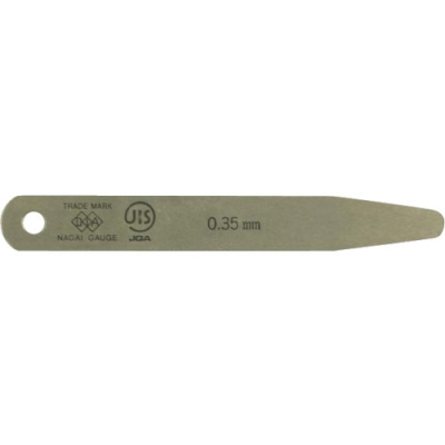 日本永井 DIA  100B0.35 ＤＩＡ　ＪＩＳ規格すきまゲージリーフ０．３５Ｘ１００Ｂ型