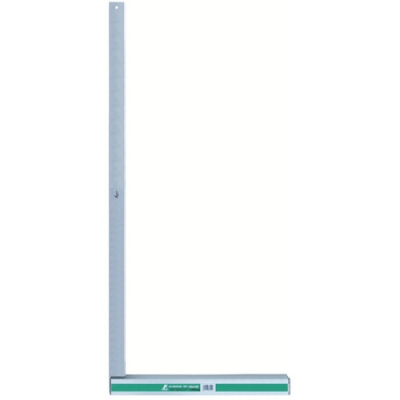 シンワ測定（株） NO.74120 シンワ　アルミ台付スコヤ１０００ｍｍ