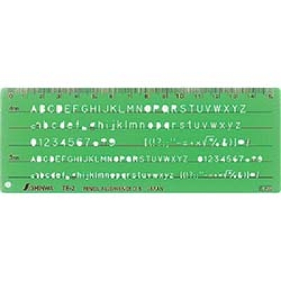 シンワ測定（株） 66012 シンワ　テンプレートＴＥ－２