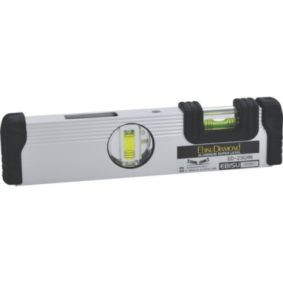 （株）エビス ED-23GMN エビスダイヤモンド　磁石付Ｇレベル・土木用　シルバー　２３０ｍｍ