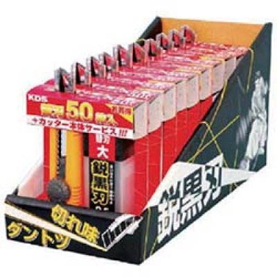 ムラテックＫＤＳ（株） LB-50BHNL ＫＤＳ　鋭黒刃（Ｌ刃）５０枚　ネジロック
