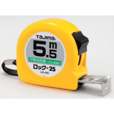 （株）ＴＪＭデザイン G3GL19-55BL タジマ　Ｇ３ゴールドロック　１９－５５　メートル目盛