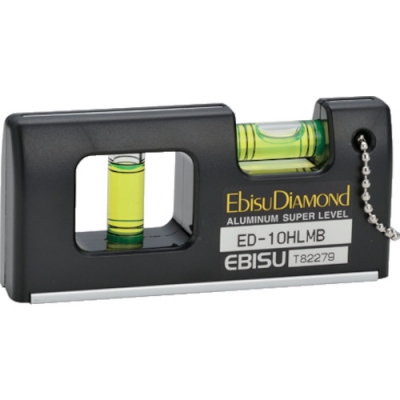 （株）エビス ED-10HLMB エビスダイヤモンド　磁石付ハンディーレベルー２　ブラック