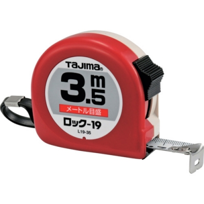 （株）ＴＪＭデザイン L19-35 タジマ　ロック　１９　３．５ｍ　メートル目盛　紙函
