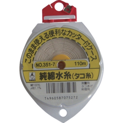 （株）たくみ 351-7 たくみ　純綿水糸カッターケース入り　７号