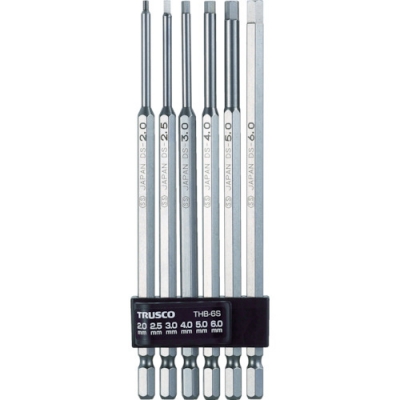 日本中山 TRUSCO  THBL-50 ＴＲＵＳＣＯ　六角ロングビット　１５０Ｌ　５．０ｍｍ