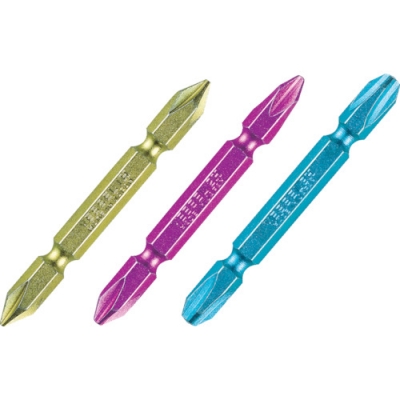 （株）ベッセル IR143110 ベッセル　彩ビット２本組（両頭）ＩＲ　＋３×１１０ｍｍ