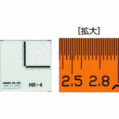 ケニス（株） 3-321-0693 ＫＥＮＩＳ　顕微鏡用マイクロルーラー　ＭＲ－４　（５枚入）