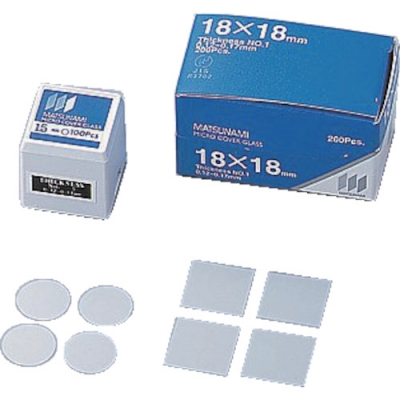 日本亚速旺 ASONE   2-176-01 ＡＳ　マツナミカバーグラス１８×１８　１０００枚入
