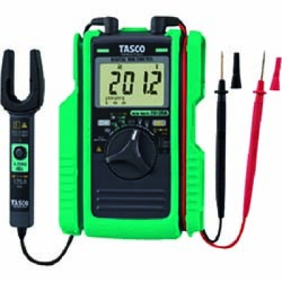 日本 TASCO ＴＡＳＣＯ TA452TM タスコ　ＡＣ／ＤＣクランプ付デジタルマルチメータ