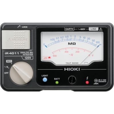 日置電機（株） IR4011-10KOUSEISYOTUKI ＨＩＯＫＩ　メグオームハイテスタ　　ＩＲ４０１１－１０　校正証明書付