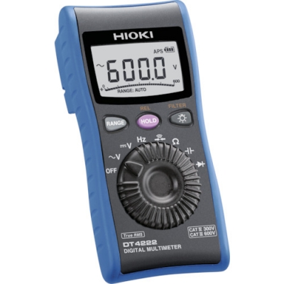 日置電機（株） DT4222SYORUI3TENTUKI ＨＩＯＫＩ　デジタルマルチメータ　　ＤＴ４２２２　書類３点付