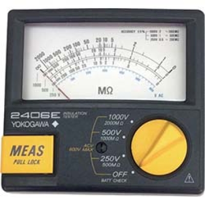横河計測（株） 2406-35 横河　アナログ絶縁抵抗計