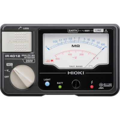日置電機（株） IR4012-11KOUSEISYO-TRACETUKI ＨＩＯＫＩ　メグオームハイテスタ　　ＩＲ４０１２－１１　校正証明書・トレサ付