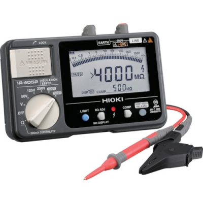 日置電機（株） IR4052-10KOUSEISYOTUKI ＨＩＯＫＩ　５レンジ絶縁抵抗計　　ＩＲ４０５２－１０　校正証明書付