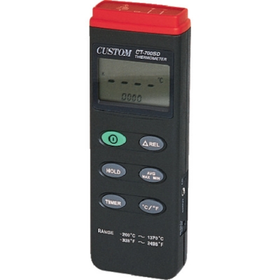 （株）佐藤計量器製作所 S810PT-30 佐藤　デジタル温度計　ＳＫ－８１０ＰＴ用低温センサ（グリップ）（８０１２－３０）