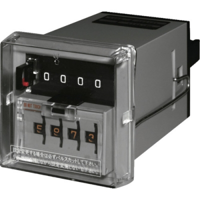 ライン精機（株） MB-4111 AC100V ライン精機　電磁カウンター（プリセット）４桁