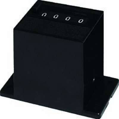 ライン精機（株） MCR-4CN AC200V ライン精機　電磁カウンター（リセットツキ）４桁
