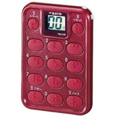 リズム時計工業（株） 8RDA55-003 シチズン　【売切り廃番】ストップウオッチ０５５　白色