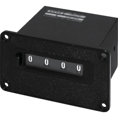 ライン精機（株） MCR-4PN DC24V ライン精機　電磁カウンター（リセットツキ）４桁