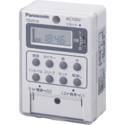 日本亚速旺 ASONE   1-2015-01 ＡＳ　タイムスイッチ　ＴＢ２０１ＫＰ