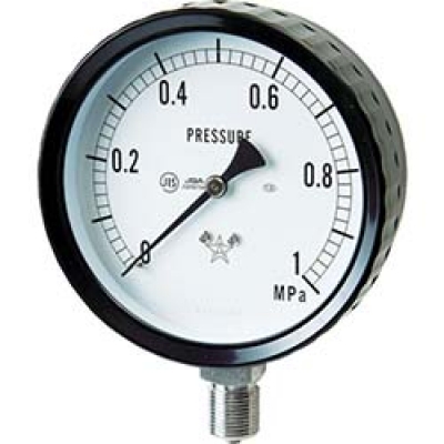 右下精器製造（株） G211-161-0.1MP 右下　ステンレス圧力計（Ａ枠立型・φ６０）　圧力レンジ０～０．１０ＭＰａ