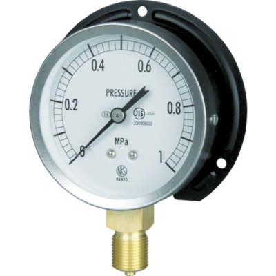 長野計器（株） BC10-131-1.6MP 長野　密閉形圧力計　Ａ枠立型　Φ７５　最小目盛０．０５０