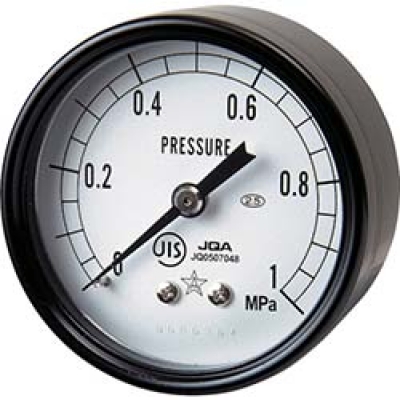 右下精器製造（株） S-130-R-0.4MPA 右下　圧力計