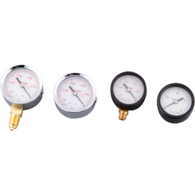 右下精器製造（株） G321-211-V-0.4MP 右下　一般圧力計（Ｂ枠立型・φ７５）　圧力レンジ０．０～０．４０ＭＰａ