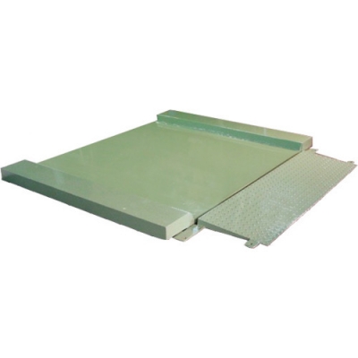 （株）守隨本店 FTS-300-600X700-S ＳＨＵＺＵＩ　低床型台はかり　ＳＵＳ　０．３Ｔ　６００×７００ｍｍ　片側スロープ