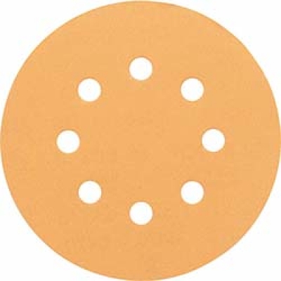 ボッシュ（株） 2608607824 ボッシュ　サンディングペーパー１２５ｍｍ　ゴールド　＃４０　（５０枚入）