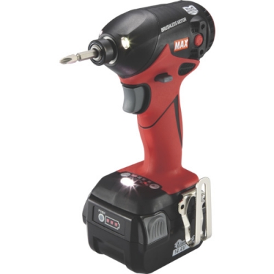 マックス（株） PJ-ID144R-B2C40A ＭＡＸ　１４．４Ｖ充電式インパクトドライバ　レッド