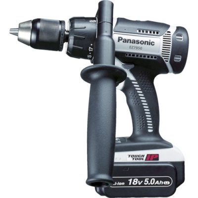 パナソニック（株）エコソリューションズ社 EZ7950LJ2S-H Ｐａｎａｓｏｎｉｃ　充電振動ドリル＆ドライバー　１８Ｖ　５．０Ａｈ