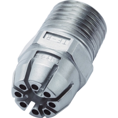 4MTF-R8-014S316L-IN いけうち　ラウンド型エアーノズル　ＳＵＳ３１６Ｌ製　１／４オス　Φ１．４