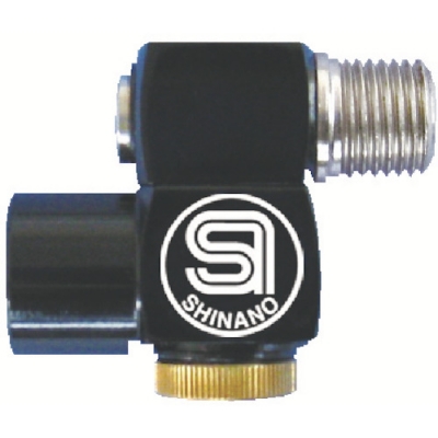 信濃機販（株） 600-300 ＳＩ　スィーベルレギュレーター１／４×１／４