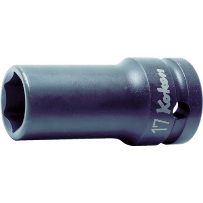 日本山下 KOKEN   14301X-27 コーケン　薄肉インパクトセミディープソケット　対辺２７　差込角１２．７全長６５