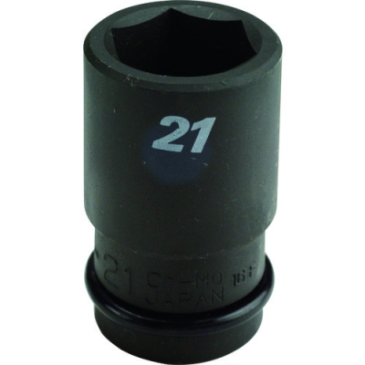 2WA-19 ＦＰＣ　インパクト　セミロング　ソケット　差込角１２．７ｍｍ　対辺１９ｍｍ　３／