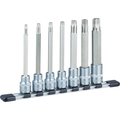 ＴＯＮＥ（株） HTX407HL ＴＯＮＥ　ロングトルクスソケットセット（いじり防止タイプ・ホルダー付）