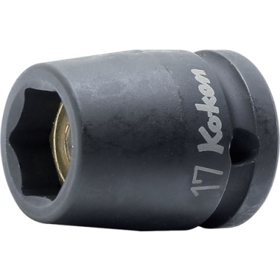 日本山下 KOKEN   14400MG-16 コーケン　１２．７ｍｍ差込　インパクト６角ソケット（マグネット付）　１６ｍｍ