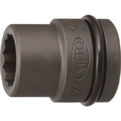 日本水户工机 MITOLOY  P4M-14 ミトロイ　１／２　インパクトレンチ用　ソケット（１２角）　１４ｍｍ