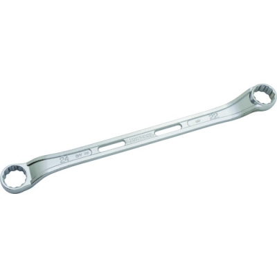 日本旭金属 ASH  LOF2224 ＡＳＨ　ライツールオフセット両口めがねレンチ２２ｍｍ×２４ｍｍ