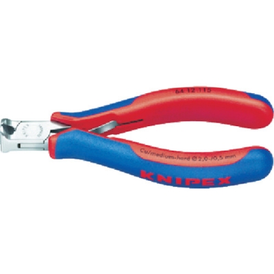 ＫＮＩＰＥＸ社 6412-115 ＫＮＩＰＥＸ　６４１２－１１５　エレクトロニクスエンドカッティングニッパー