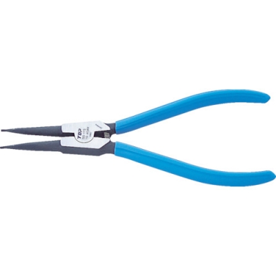 トップ工業（株） SS-125 ＴＯＰ　スナップリングプライヤ　軸用直爪　１２５ｍｍ使用範囲１０～２５ｍｍ