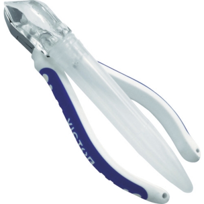 日本富具亚 FUJIYA （ビクター） 113HGSLD1.3-125 ビクター　ダストニッパ定寸切り（収納筒付）（エラストマーＧ）