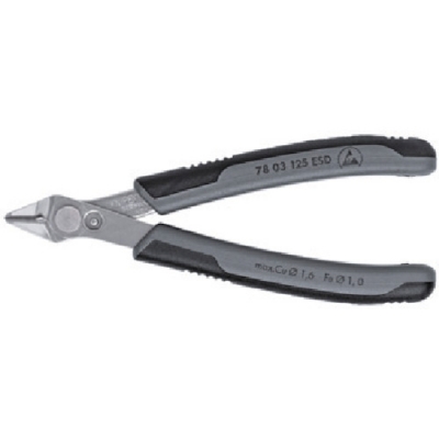 ＫＮＩＰＥＸ社 7803-125ESD ＫＮＩＰＥＸ　エレクトロニクス　スーパーニッパー　１２５ｍｍ