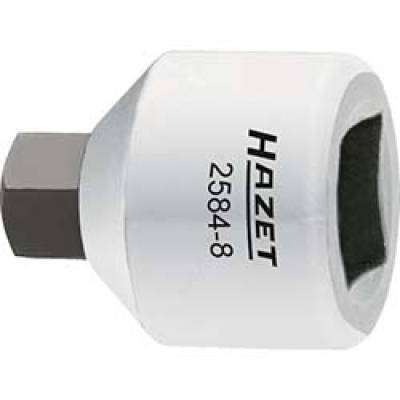 日本角田 HAZET  2584-8 ＨＡＺＥＴ　ブレーキキャリパースクリュードライバーソケット差込９．５ｍｍ対辺８ｍ